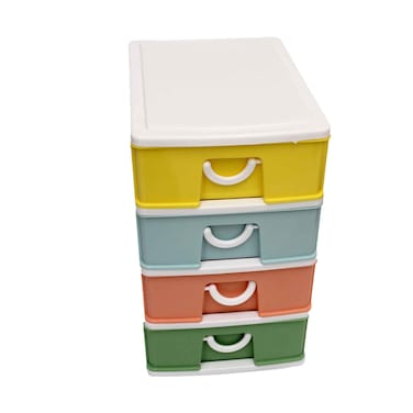 Storage Mini Drawer 4 Layer Assorted