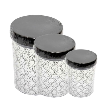 Blossom Airseal Jar 3 Pieces Set Assorted