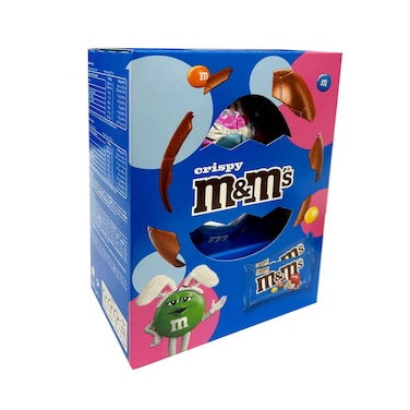 M&amp;M's Crispy Hollow Milk Chocolate Egg 192g