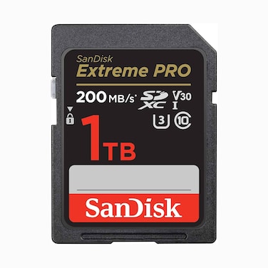 SanDisk SD Card Extreme Pro SDXC UHS-I SDSDXXD Card 1TB