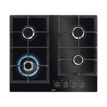 موقد مدمج AEG بأربع شعلات HKB64451NB مقاس 60 سم