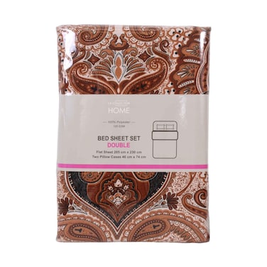 La Collection Double Bed Sheet Set Assorted
