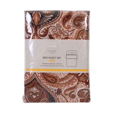 La Collection King Bed Sheet Set Assorted