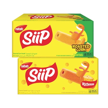 Nabati Siip Cheese Snack 100gx2 Pieces