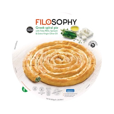 Filosophy Traditional Greek Piewith Feta &amp; Olive Oil 850g