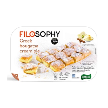Filosophy Greek Bougatsa Cream Pie 500g