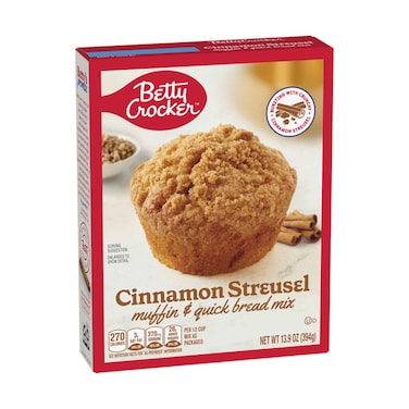 Betty Crocker Cinnamon Streusel Muffin 394g