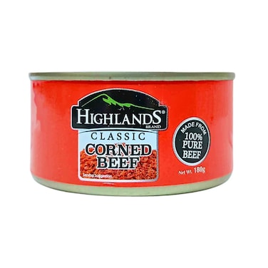 Highlands Classic Corned Beef 180g