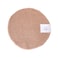 La Collection Bath Mat Round Beige D53cm