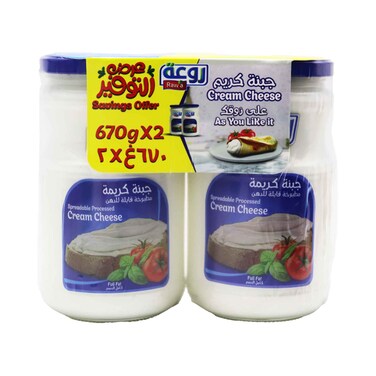 Rawa Cream Cheese 670gx2 Pieces