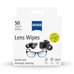 Zeiss Lens Wipes Pack of 50 Pieces