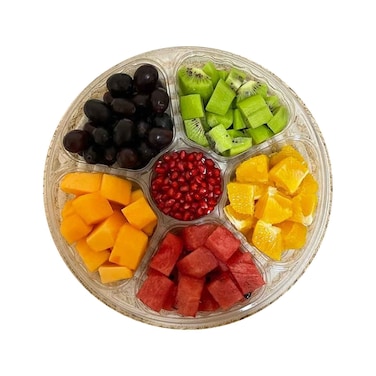 صحن فواكه مشكل كبير