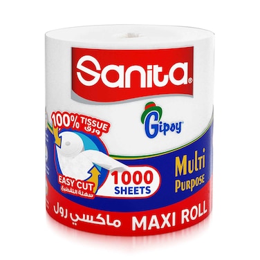 سانيتا، جيبسي، 1000 منديل، سهل التقطيع، قطعة واحدة