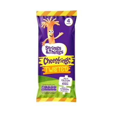 Cheestrings Strings &amp; Things Twisted cheese 104g