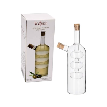 زجاجة زجاجية من فاج للزيت والخل سعة 70 مل / 230 مل