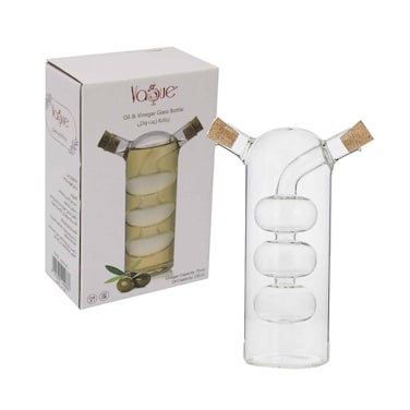 Vague Glass Clear Bottle For Oil &amp; Vinegar 70ml/230ml