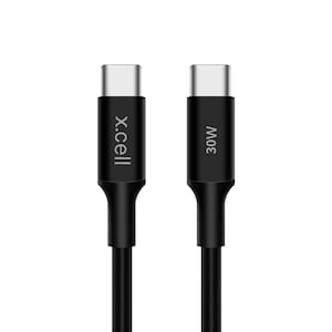 Xcell 30W Cable C To C 1Meter Black