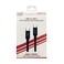 إكسسيل كابل وشح USB C إلى USB C 60W 1 متر أسود