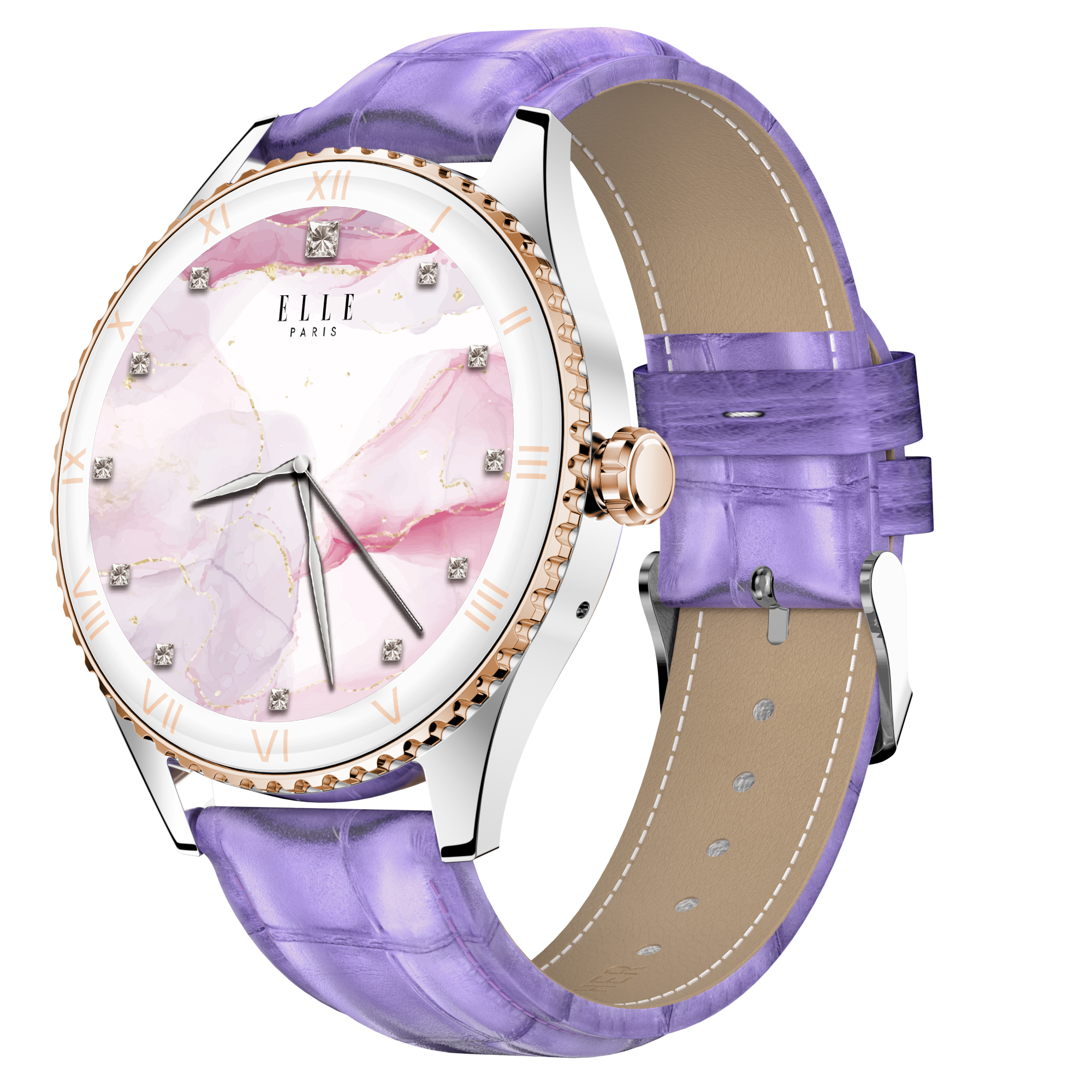 Elle Soleil Leather Plus 2 Purple