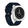 Swiss Military Dom7 Silverframe Silicon Strap Blue