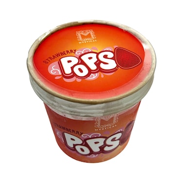 Mystical Ice Cream Strawberry Pops 140ml