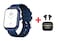X.Cell G12 Professional Smartwatch Blue and Apollo 7 Truly Wireless Bluetooth In-Ear Earbuds