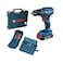 Bosch Professional Cordless Impact Drill/ Driver GSB 180-LI 18V + Extra Accessory