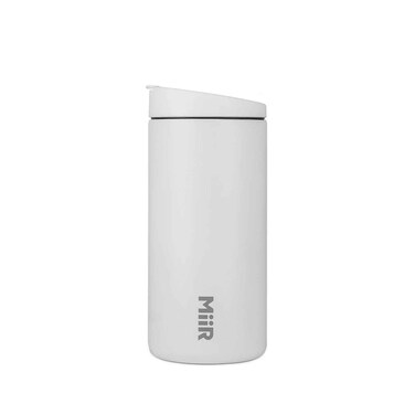 MiiR Vacuum Insulated Flip Traveler 12oz White