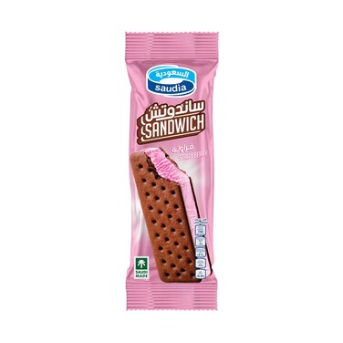 Saudia Sandwich Ice Cream Strawberry 100ml
