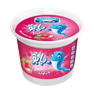 السعودية ايس كريم بابو كوب فراولة 100 مل