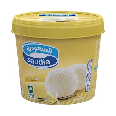 Saudia Ice Cream Vanilla 1l