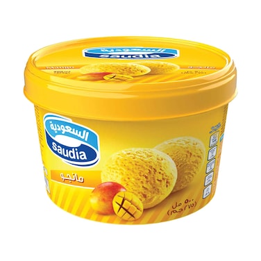 السعودية آيس كريم مانجو 500 مل