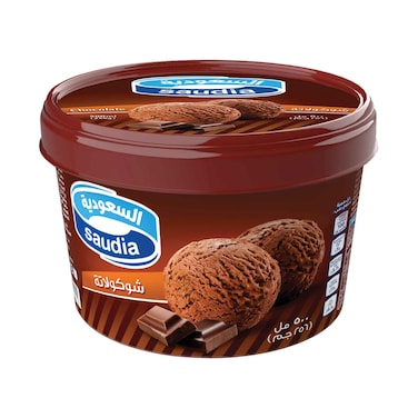 السعودية آيس كريم شوكولاتة 500 مل