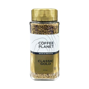 كوفي كوكب كلاسيك جولد غني وسلس 200 جرام