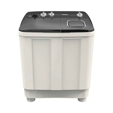 Tornado Washing Machine Semi Automatic Twin Tub TMH-HS07C-WK 7kg Black (Plus Extra 50 Qr Supplier's Delivery Charge Outside Doha)