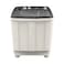 Tornado Washing Machine Semi Automatic Twin Tub TMH-HS07C-WK 7kg Black (Plus Extra 50 Qr Supplier's Delivery Charge Outside Doha)