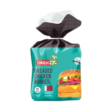 Zowadeh Breaded Chicken Burger 1kg