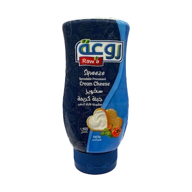 Raw'a Cream Cheese Squeeze Spreadable Processed 400g