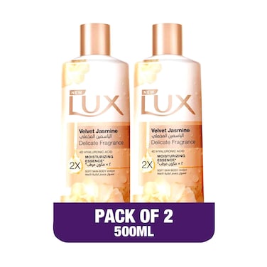 Lux Body Wash Velvet Jasmine 500mlx2 Pieces