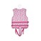 Supreme Sports Life Jacket Printed Small Size Pink