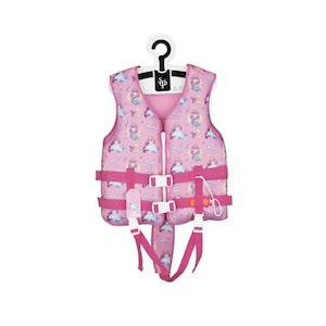 Supreme Sports Life Jacket Printed Small Size Pink