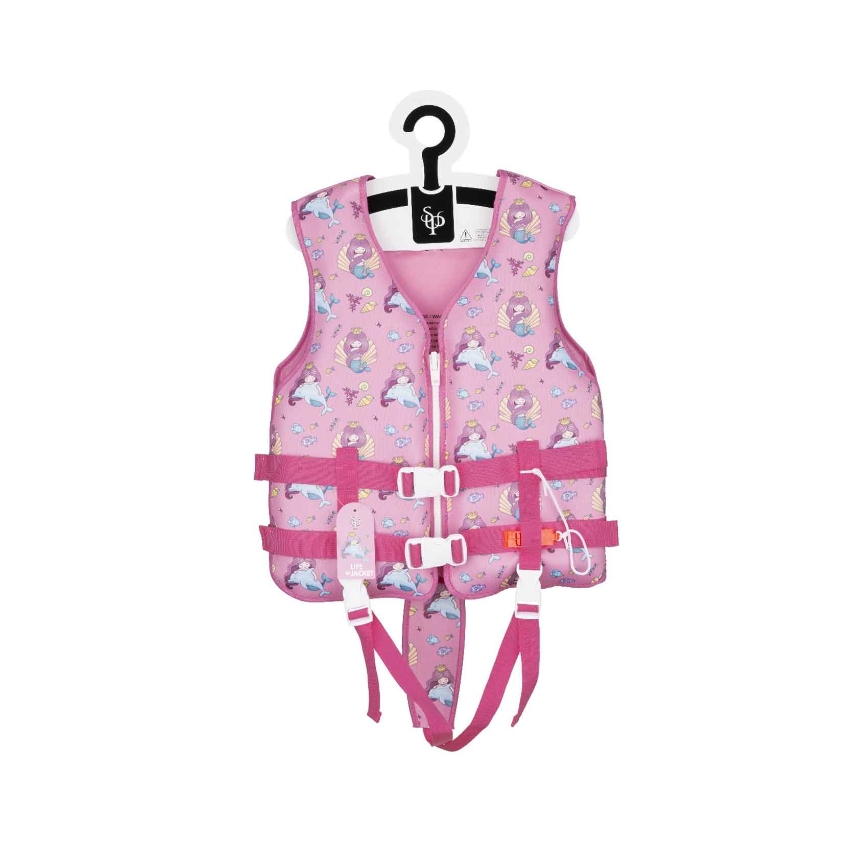 Supreme Sports Life Jacket Printed Small Size Pink