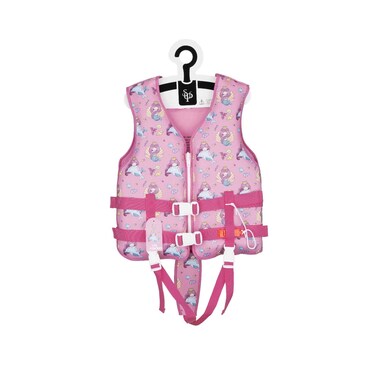 Supreme Sports Life Jacket Printed Medium Size Pink