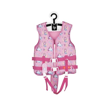 Supreme Sports Life Jacket Printed Large Size Pink