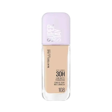 Maybelline New York 30H Lumi Matte Foundation Super Stay 108 35ml