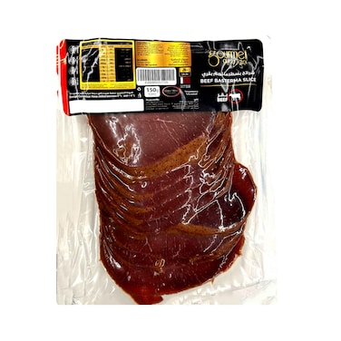 Gourmet Beef Basterma Slice 150g