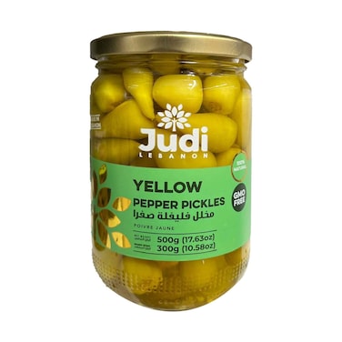 Judi Yellow Pepper Pickles 500g