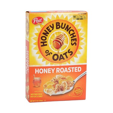 Post Honey Bunchs Of Oats Honey Roasted 340g