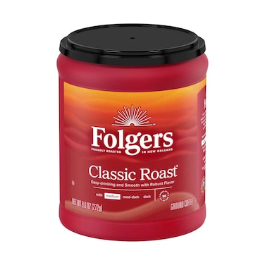Folgers Classic Roast Ground Coffee Medium 272g
