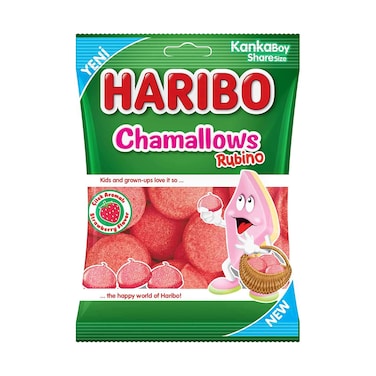 Haribo Chamallows Rubino Strawberry 70g